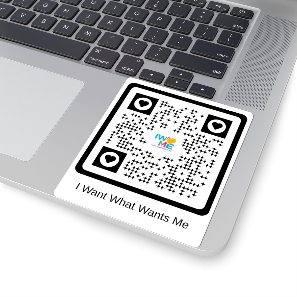 IW3ME QR-Code Decal  Scan•Connect •Align