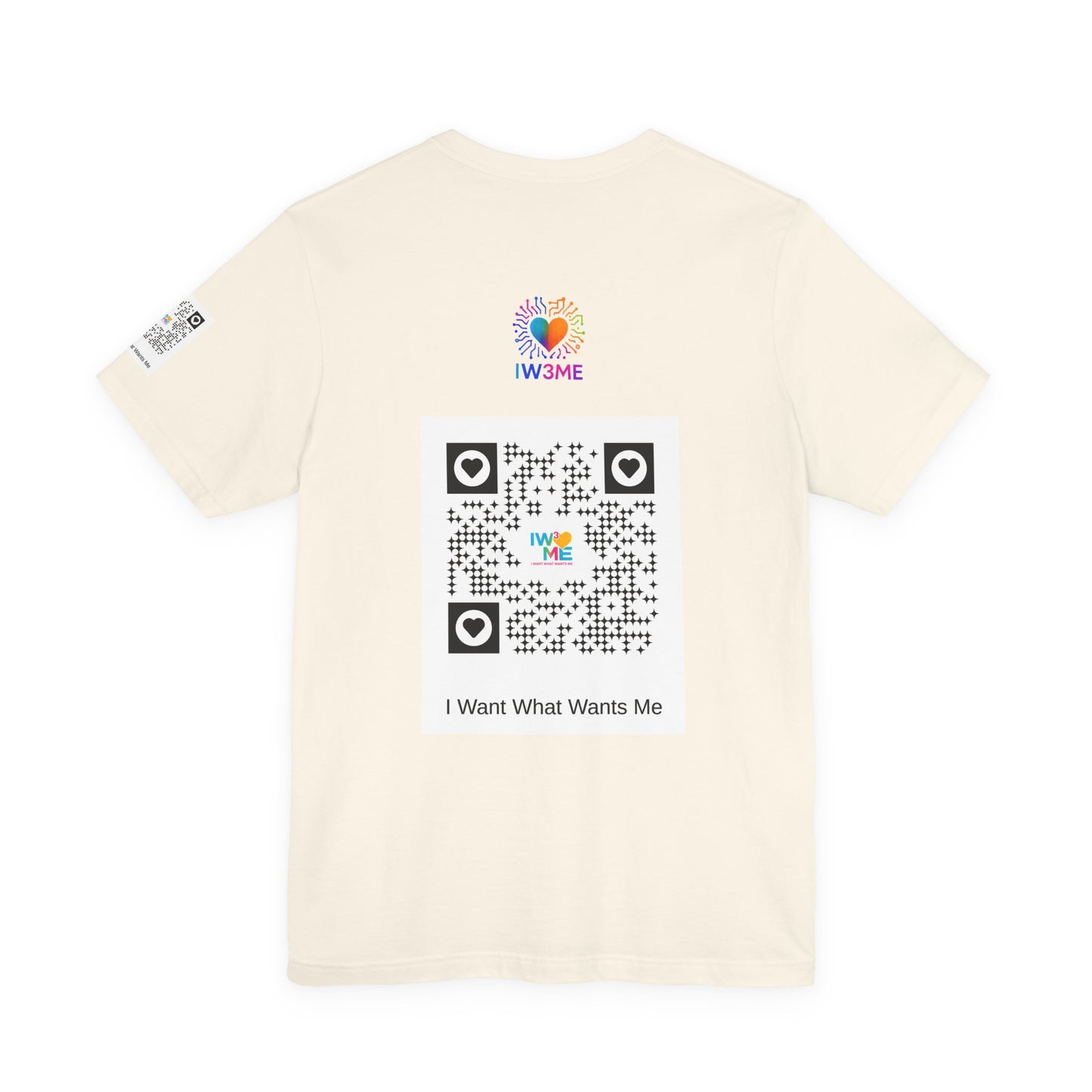 IW3ME short sleeve Jersey Tee Scan & Connect
